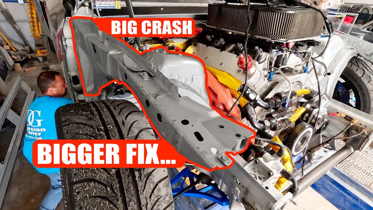 BMW E92 DRIFT CAR is TOTALLED... Can we save it?