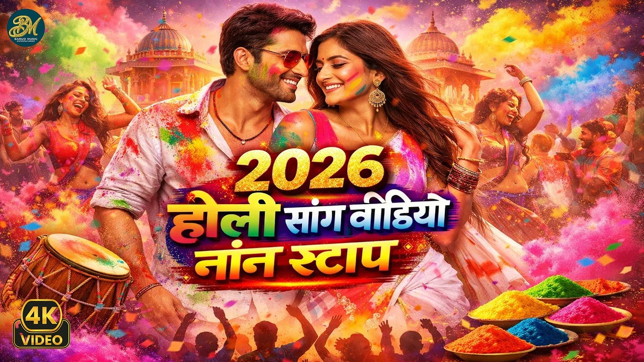 2026 Holi Song | Non Stop Holi song | Rang Barse Non-Stop Top Holi song  | Letest Holi Video