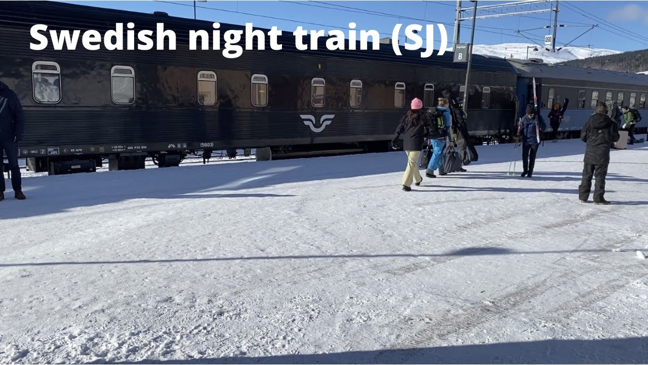 SJ Night Train | Uppsala C - Åre