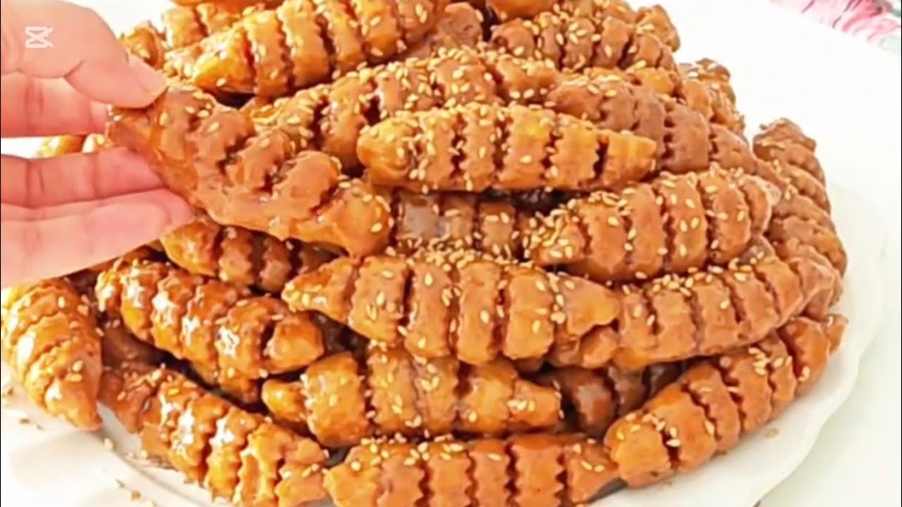 FAS IN MEŞHUR RAMAZAN TATLISI CHABAKİA TATLI TARİFİ  #tatlıtarifi