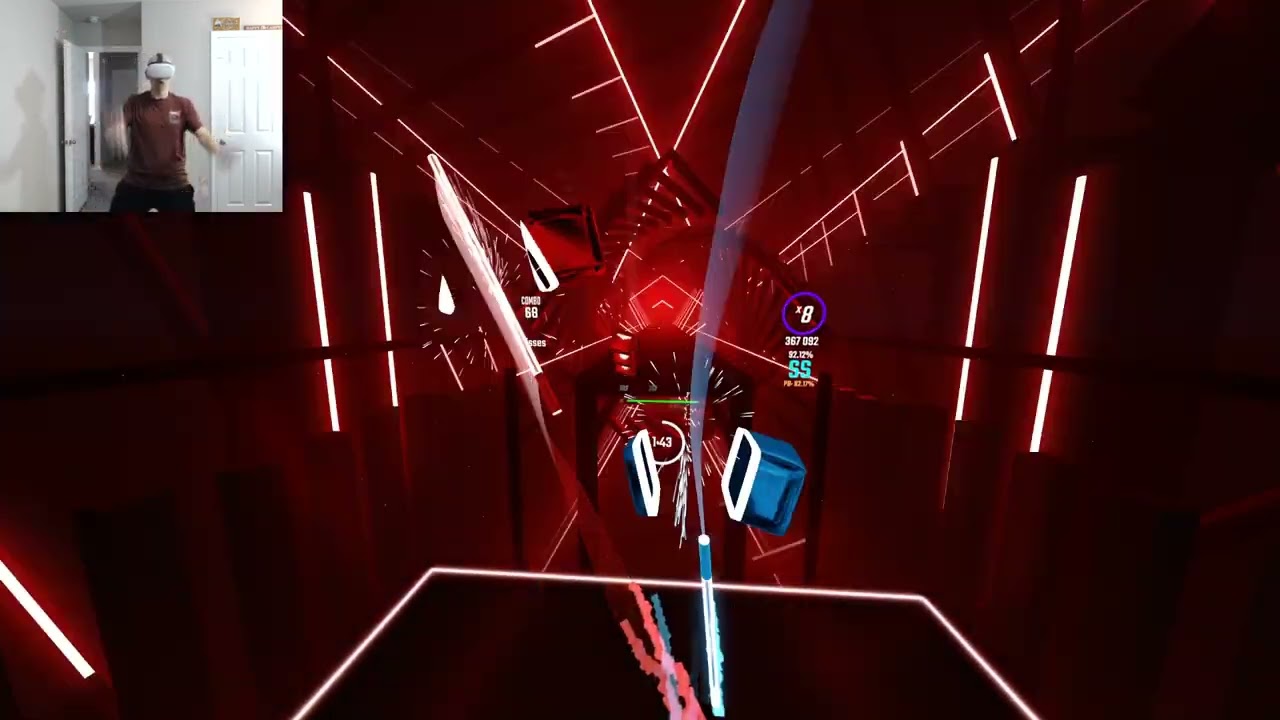 [BeatSaber] HC vs HBz x OBS - I'm Okay (Expert+, 92.43%)