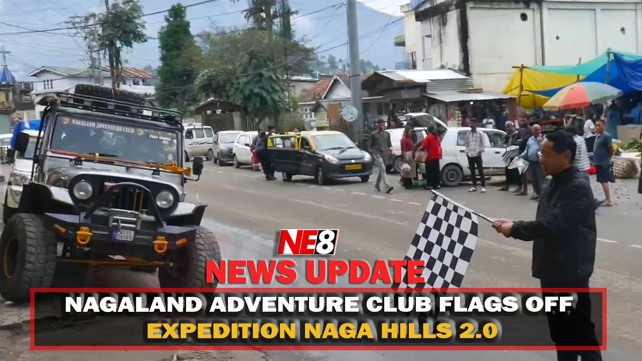 Nagaland Adventure Club Flags off Expedition Naga Hills 2.0