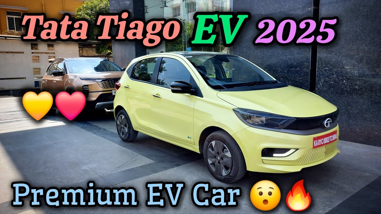 Tata Tiago EV 2025 Review in kannada| Most Affordable EV Right now🥵🔥