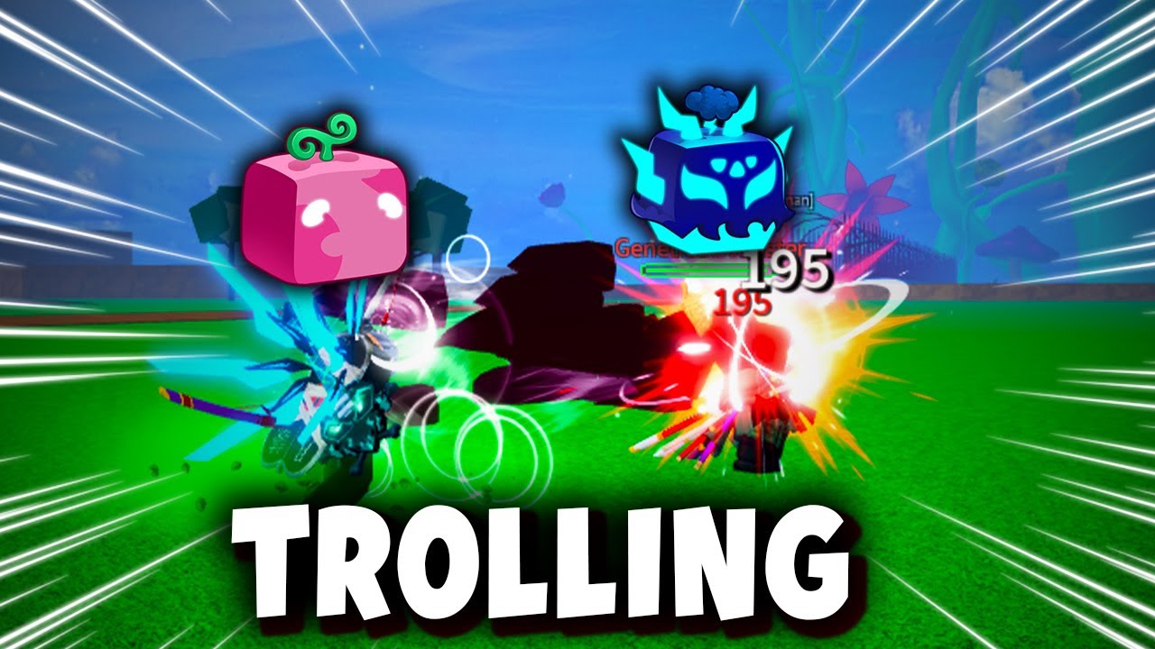 Trolling LIGHTNING Users With RUBBER Is TOO FUNNY! (Blox Fruits)