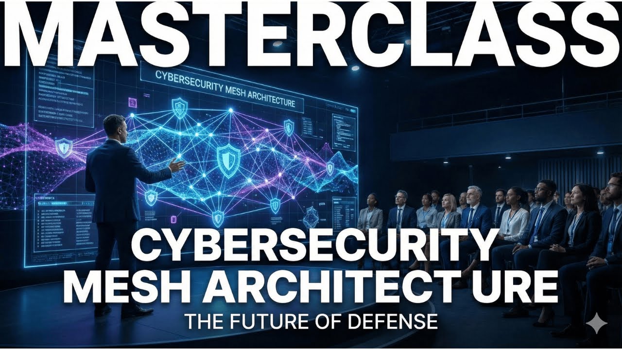 How to Build a Cybersecurity Mesh Architecture | #masterclass #CXO #Global #cybersecurity #ciso
