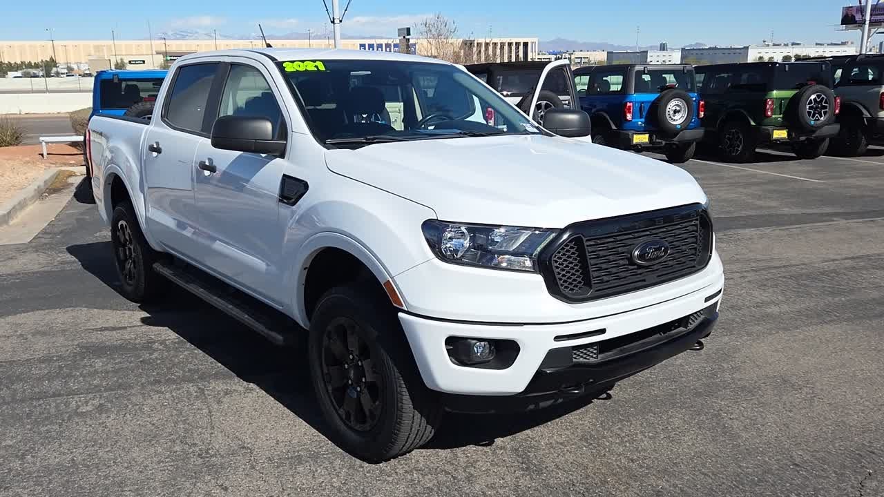 2021 FORD RANGER XLT 4WD SUPERCREW 5 BOX Las Vegas, Centennial Hills, Henderson, St George, Kin...
