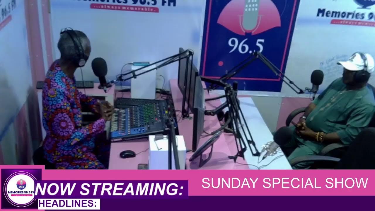 SUNDAY SPECIAL SHOW ON #memories965fm