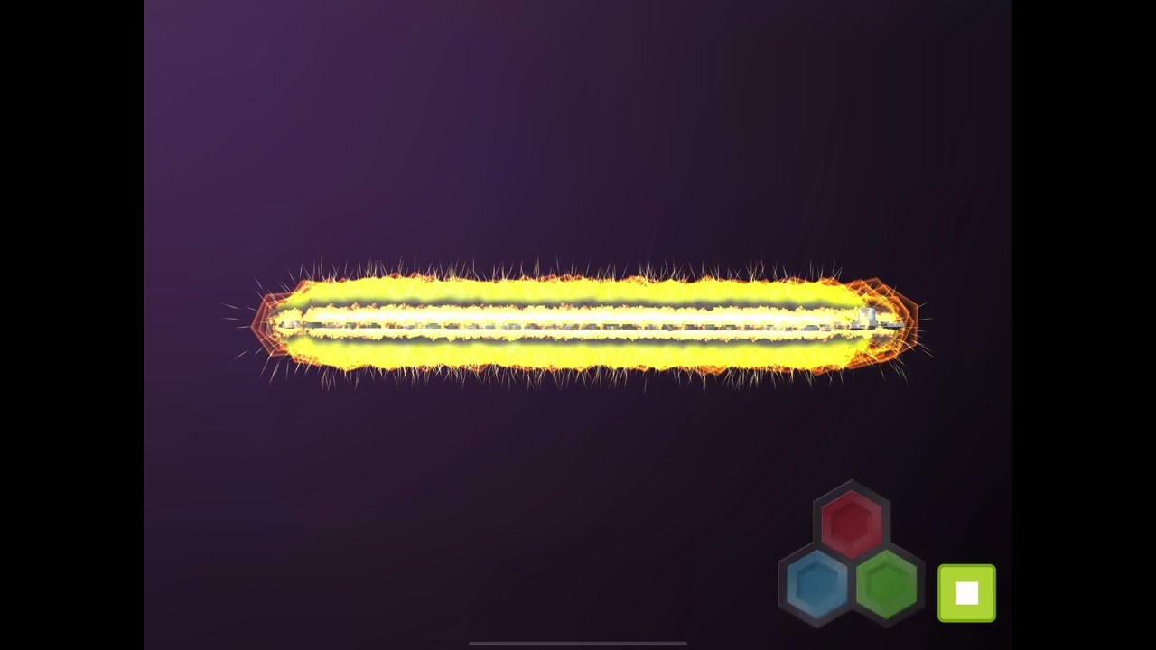 Explodierende Bahn in der App