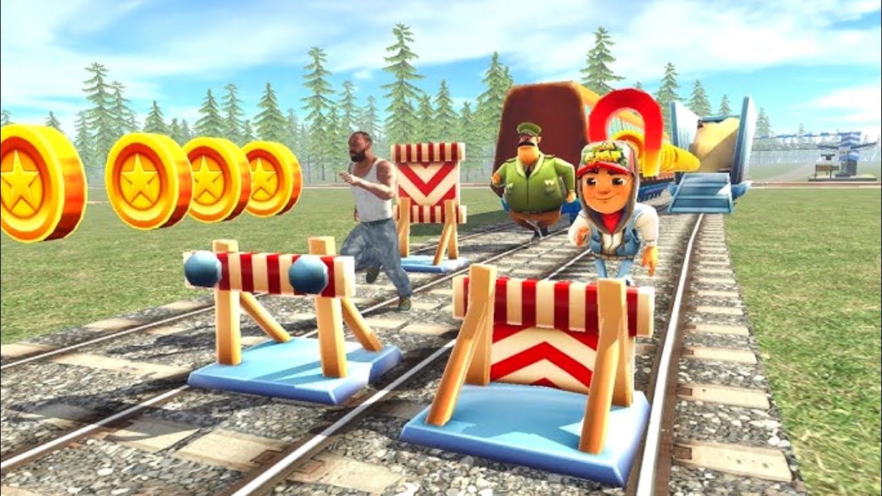 NEW UPDATE SUBWAY SURFERS MODE - INDIAN BIKES DRIVING 3D