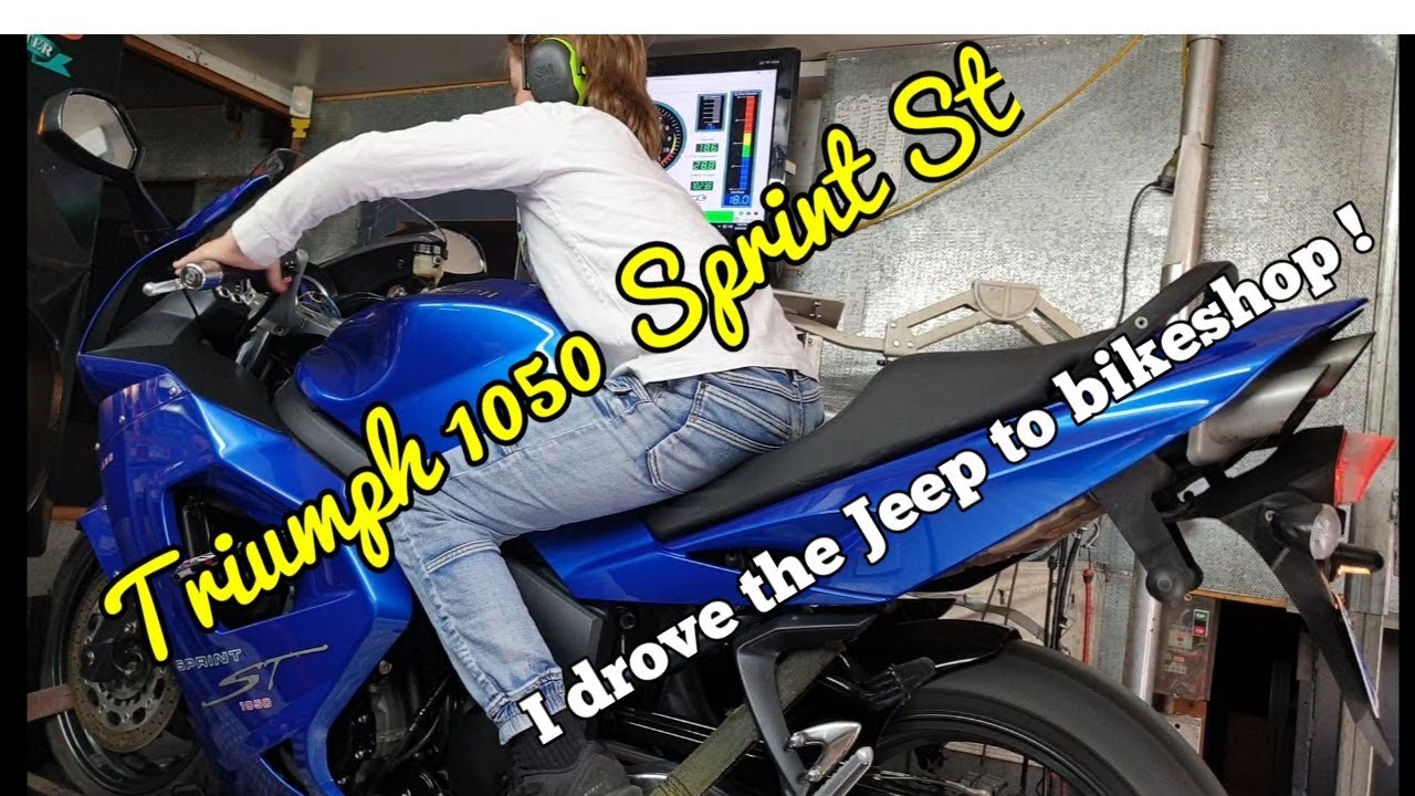 Revin With Jeddo Triumph 1050 Sprint ST E4