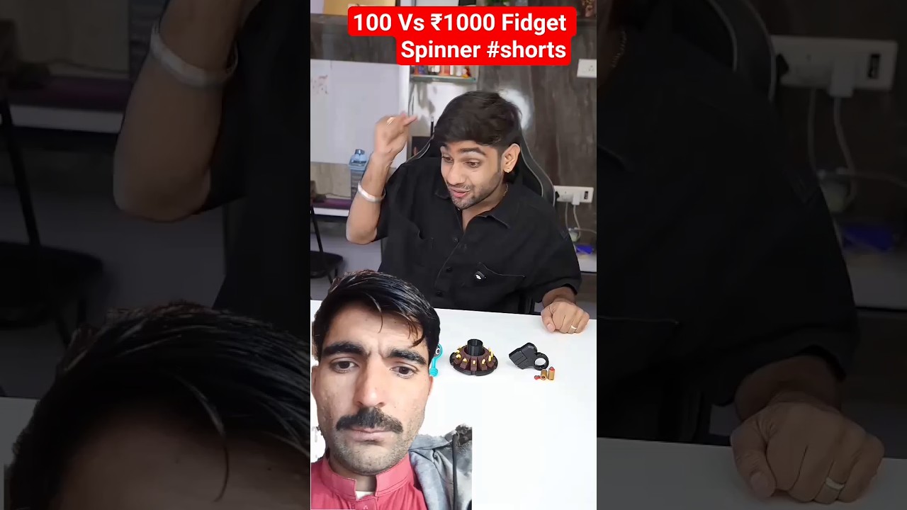 100 Vs ₹1000 Fidget Spinner 