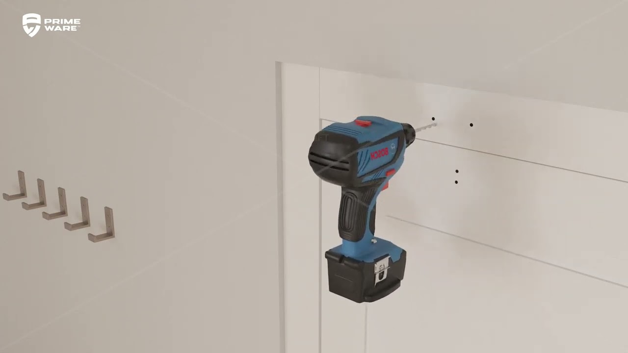 Prime-ware DC-300 DC-600 Door Closer Installation Instructions - Regular Arm Installation