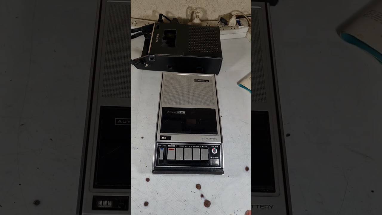 Restauraci&oacute;n deck grabador NATIONAL RQ-421S Argentina 1975  #retro #vintage #cassette #music