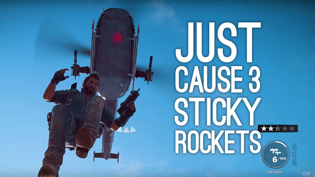 Just Cause 3 Gameplay: STICKY ROCKET MINES! (New Gameplay)