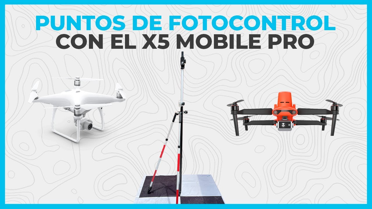 Откройте для себя X5 Mobile PRO в действии: RTK-съемка координат точек фотоконтроля