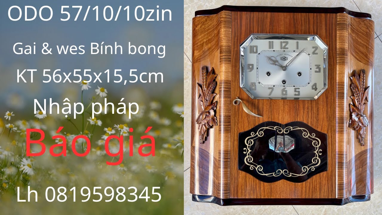 Mã 396 ODO 57/10 gông 10 búa 2 bản nhạc gai và wesmt zin bản 100% nhập nguyên chiếc Lh 0819598345