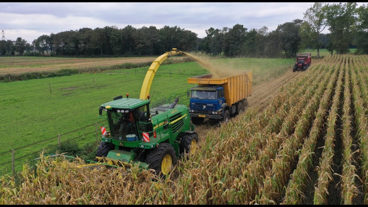 Maize 2019 | Case IH 1056XL [SOUND]| 2x Ginaf | John Deere 7450i | Mais hakselen | Loonbedrijf Smits