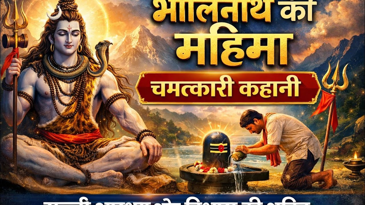 भोले नाथ जी की महिमा 🙏🔱🌿🕉️🔱