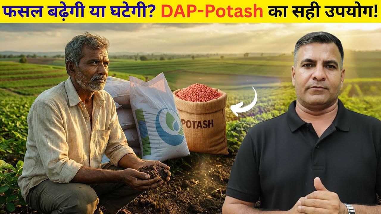 1611-Kisankaryashala: किसान ध्यान दें! DAP और Potash डालना सही या गलत? DAP Potash का लॉजिक क्या है?