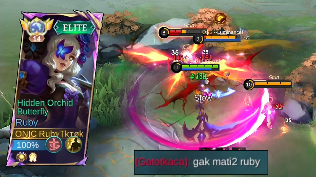 Item Ruby Buat Musuh Kena Mental Sampe Frustasi!! Build Ruby Full Spell Vamp + Full Cool Down!