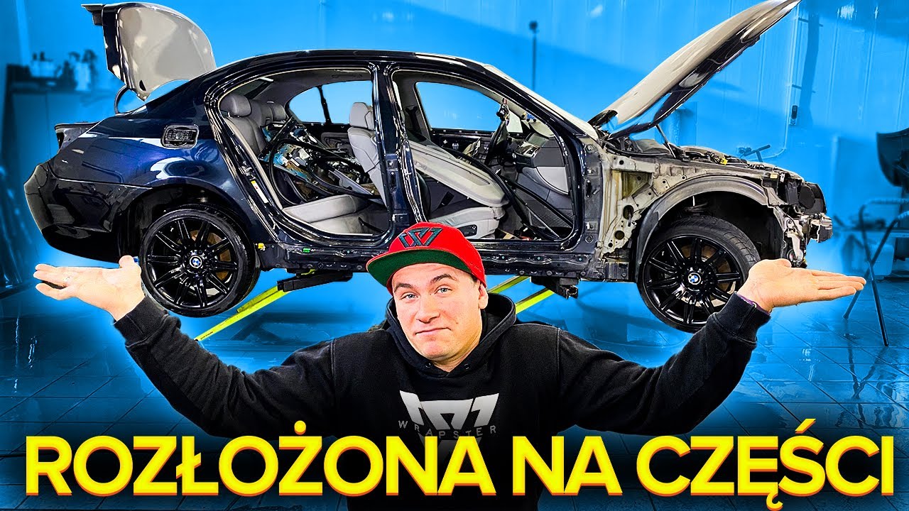 ROZŁOŻYLIŚMY BEEMKE NA CZĘŚCI PIERWSZE! *oklejamy wnęki*