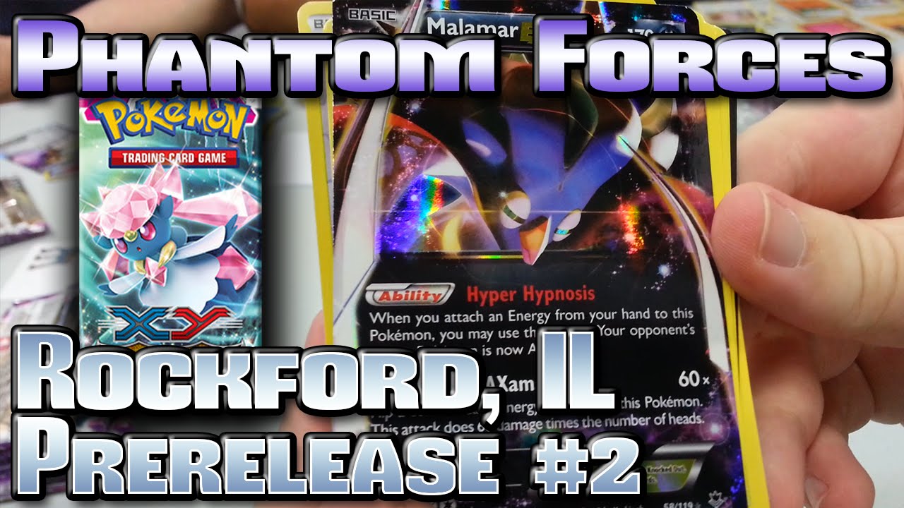 Pokémon TCG: XY—Phantom Forces Prerelease in Rockford, IL (Afternoon Event)!