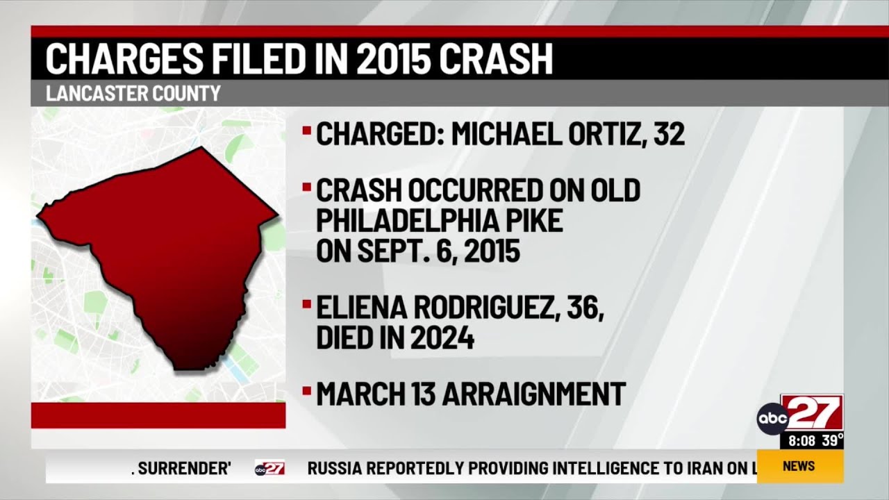 Charges filed in 2015 crash