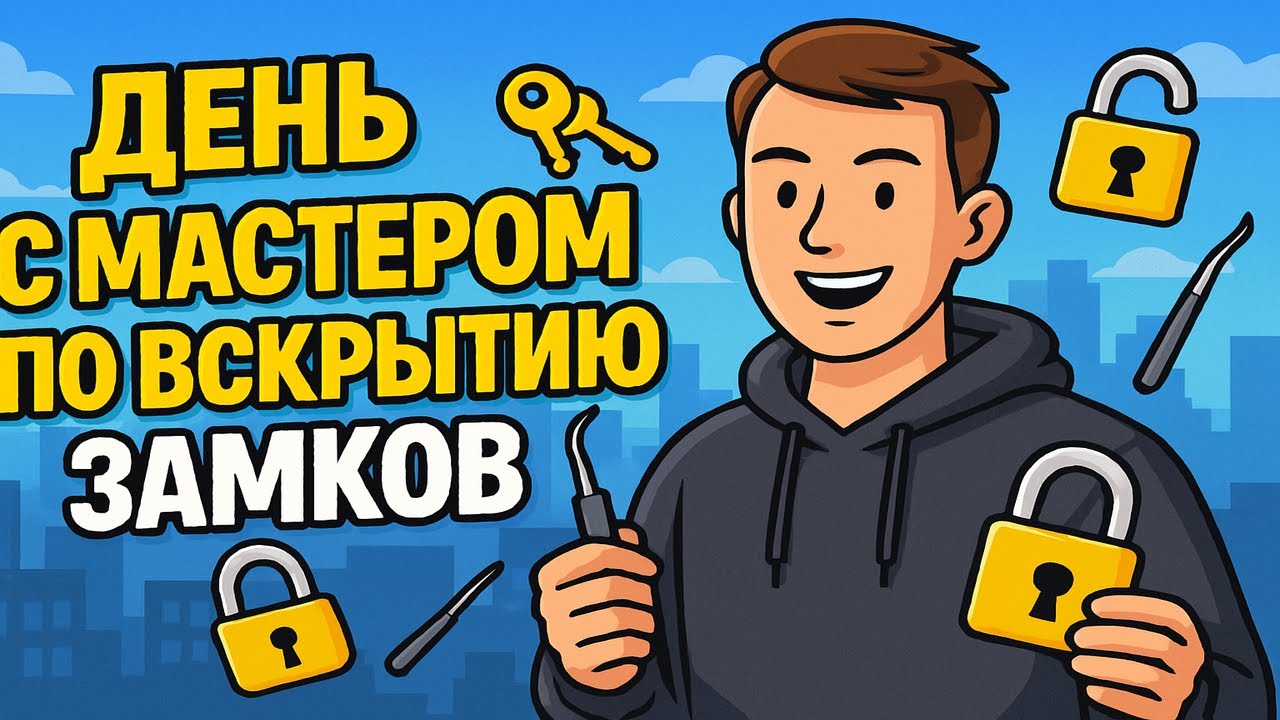 Один день с мастером по вскрытию замков | Вскрытие, ремонт, замена + поломка авто!