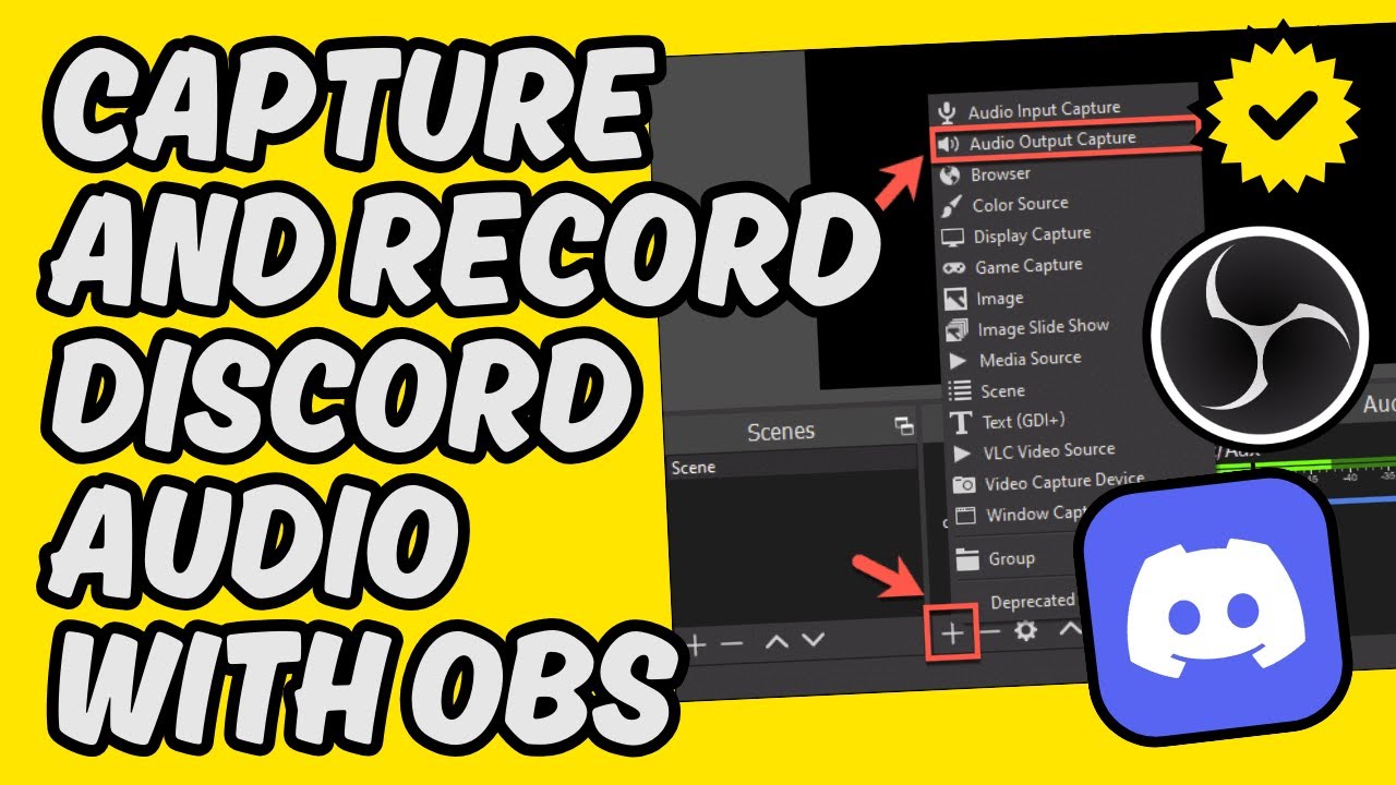 [Easy Guide] Capture and Record Discord Audio with OBS