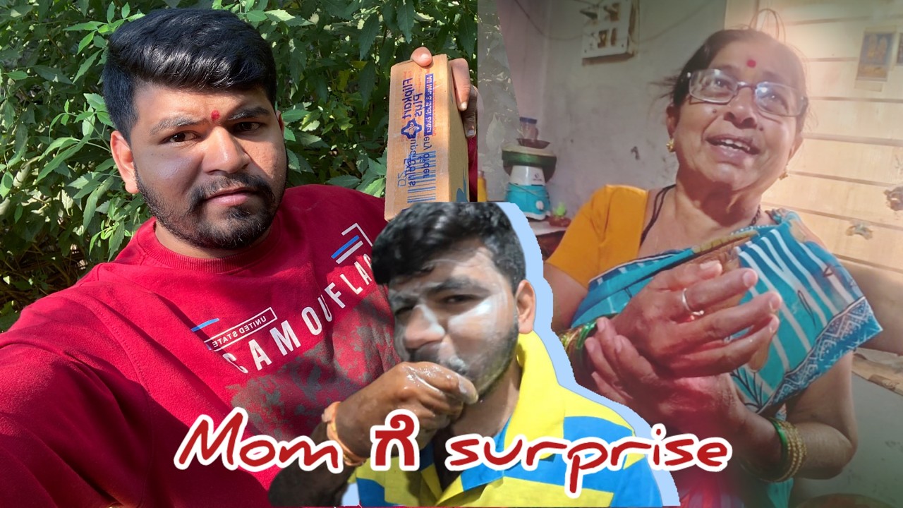 Amma surprise Full Happy mukadali kushi 😱  Kannada Vlog