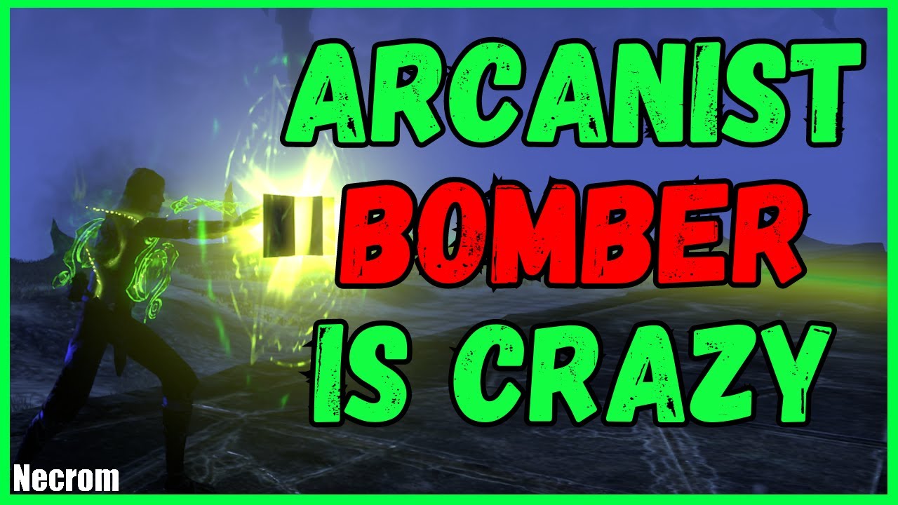 ESO PvP - Arcanist Bomber Is CRAZY STRONG [Necrom Chapter]
