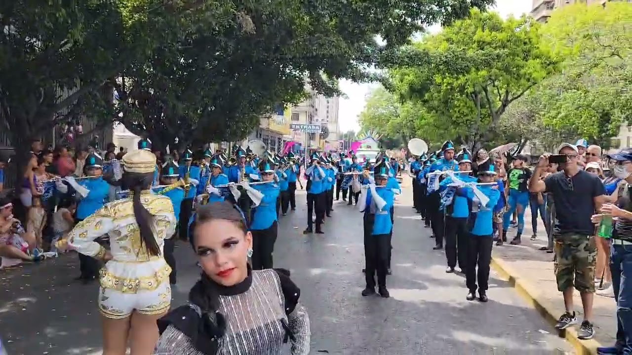 Banda Show Fundagir desfile de ferias de Maracay 2024