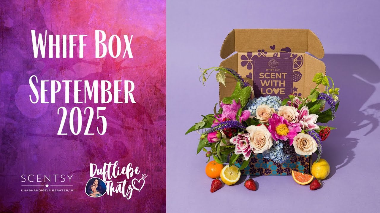 Whiff Box September 2025 | Unboxing | Scentsy deutsch