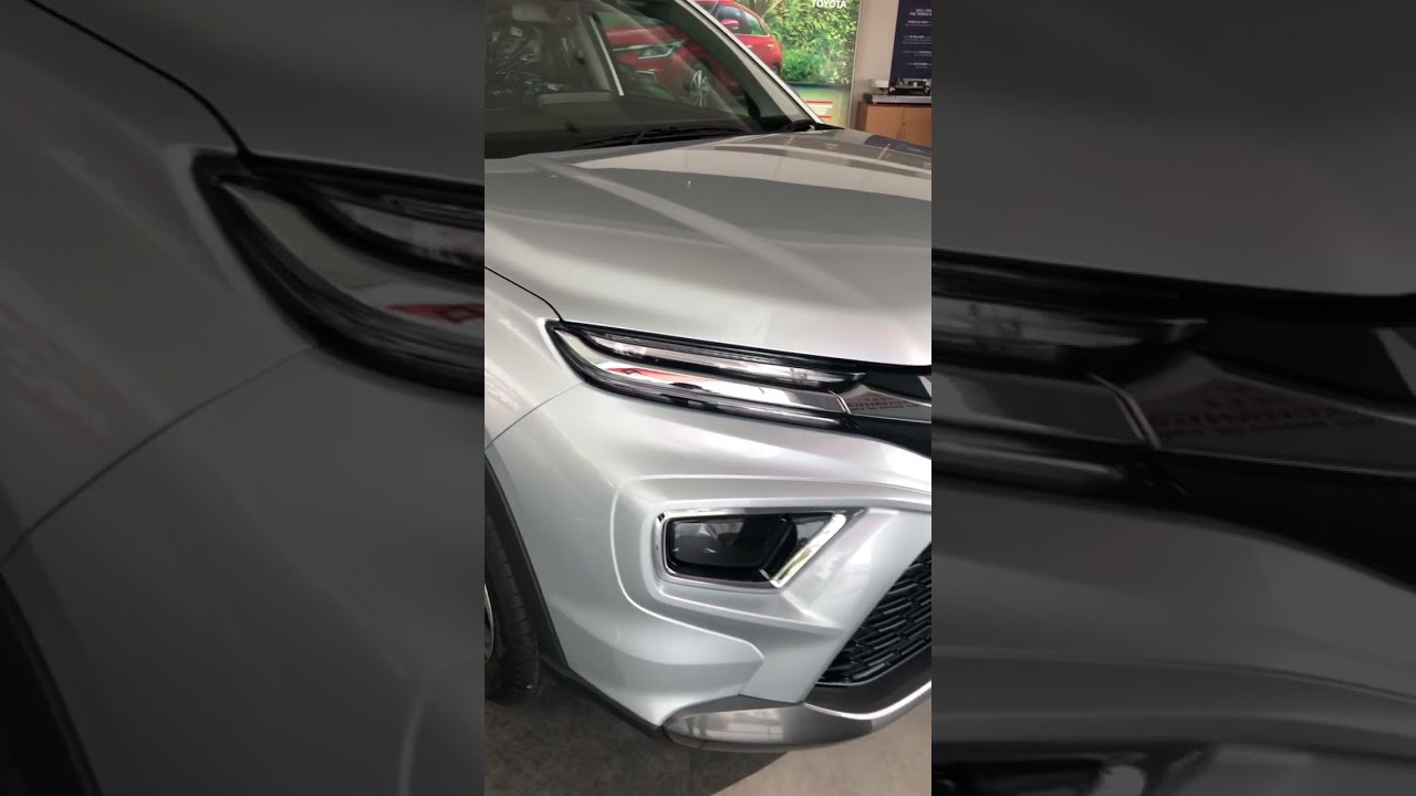 All New Toyota Hyryder Top-V model 2022 Hybrid Silver Colour