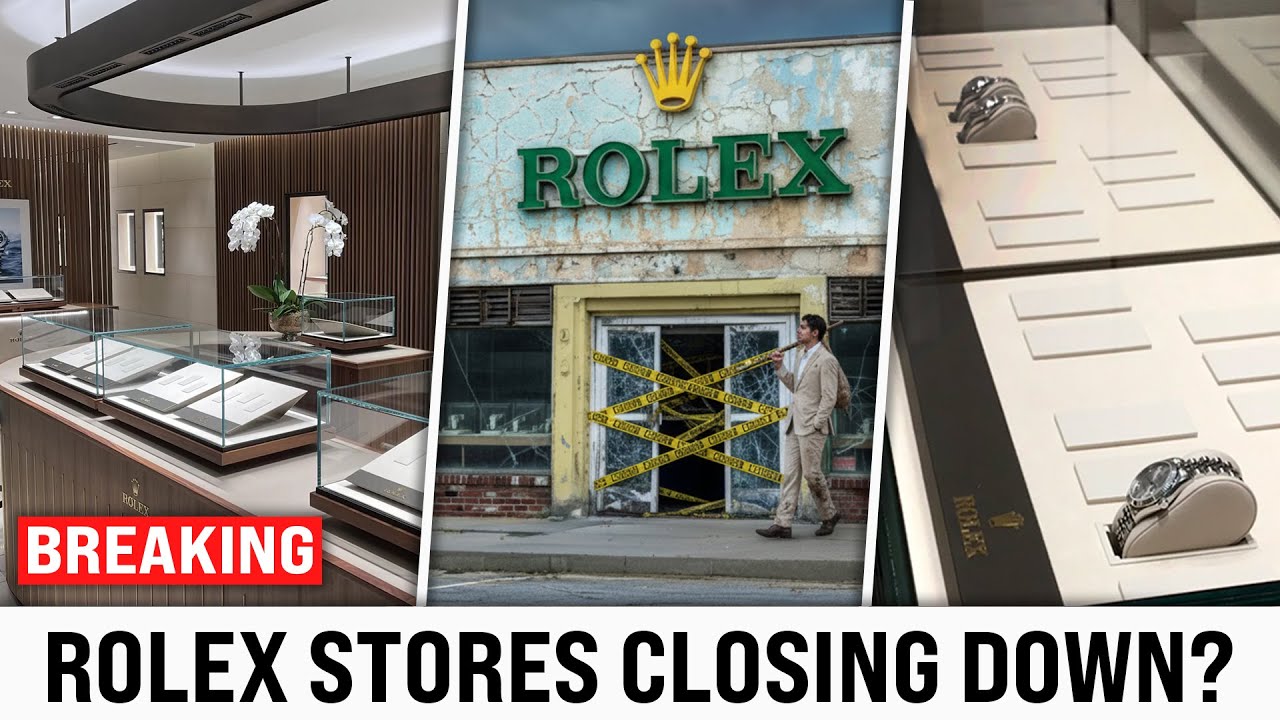 Zbadałem, dlaczego butiki Rolex są zamykane