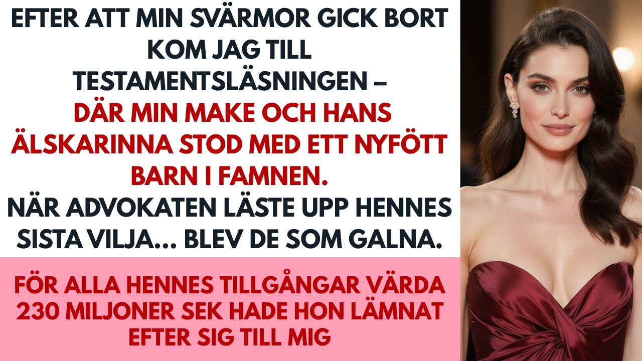 Vid testamentet höll min man sin älskarinnas barn – men den som valdes var jag.