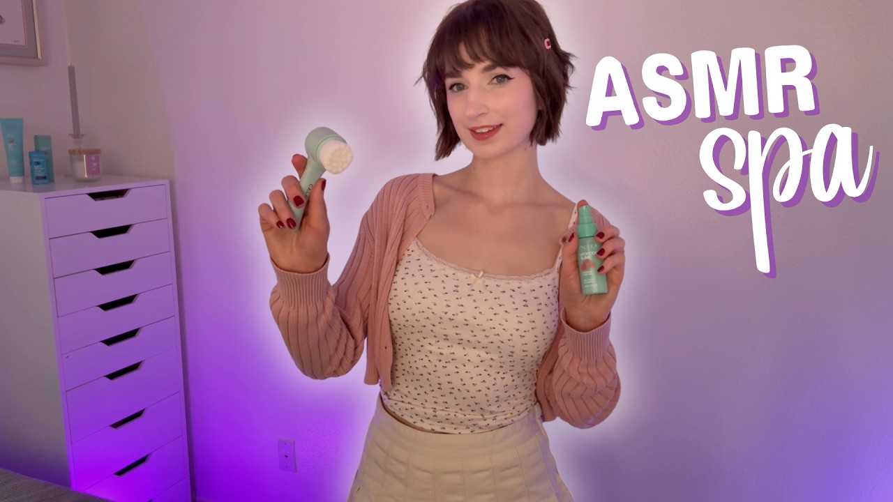Spa Facial Roleplay (with sound overlays) 🫧 ASMR