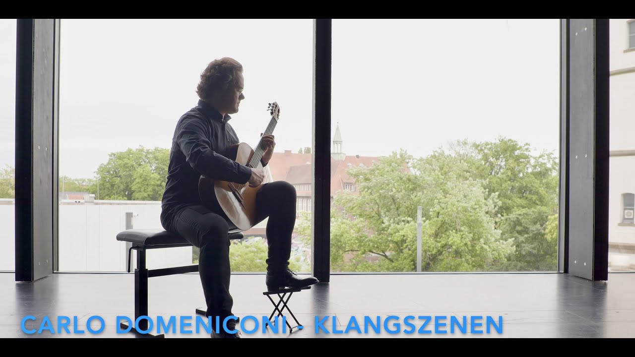 Carlo Domeniconi - 6 Klangszenen (World premiere recording) played by Fabian Hinsche