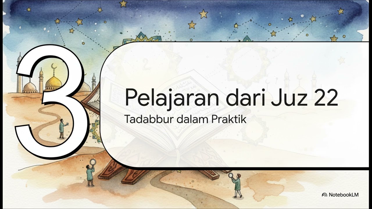 Tadabbur  Juz 22 Menemukan Pesan Al Qur an