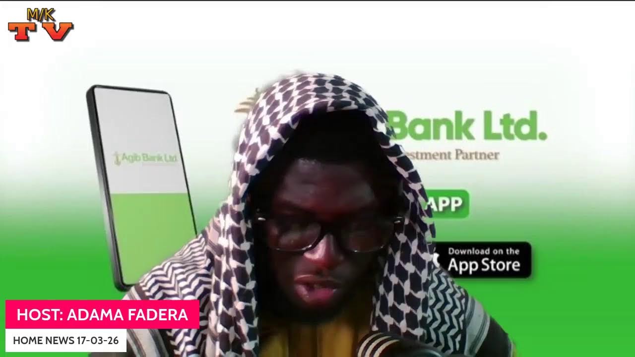 ON MENBE KERING TV; SU KIBARO WITH ADAMA FADERA SPONSORED BY AGIB BANK LTD 17-03-26
