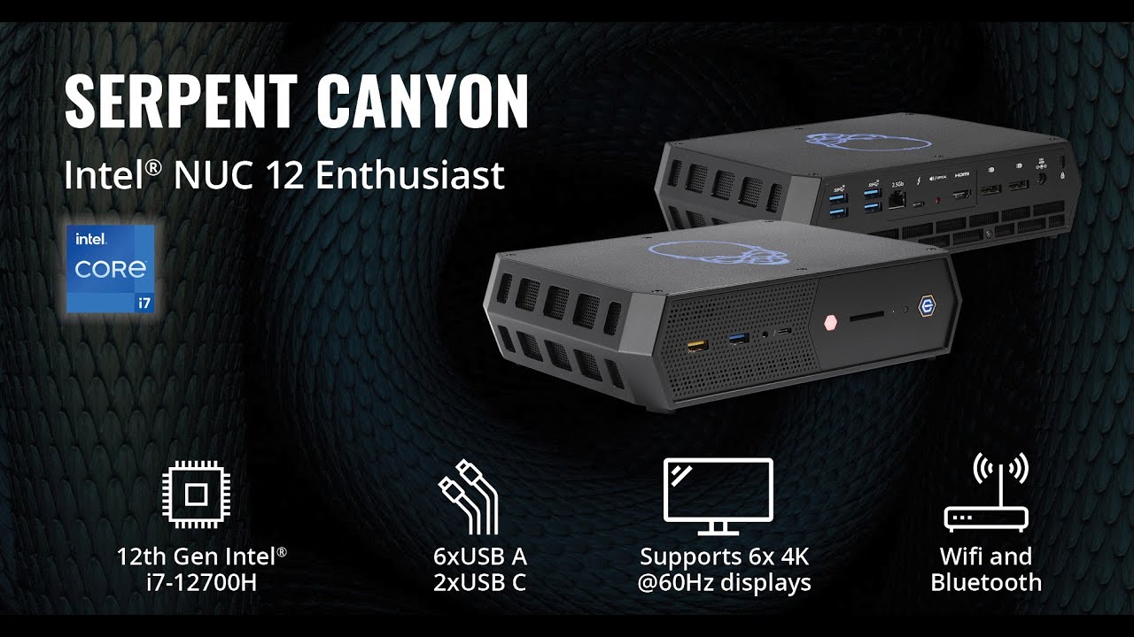 Intel NUC 12 Enthusiast, Serpent Canyon - Полная разборка