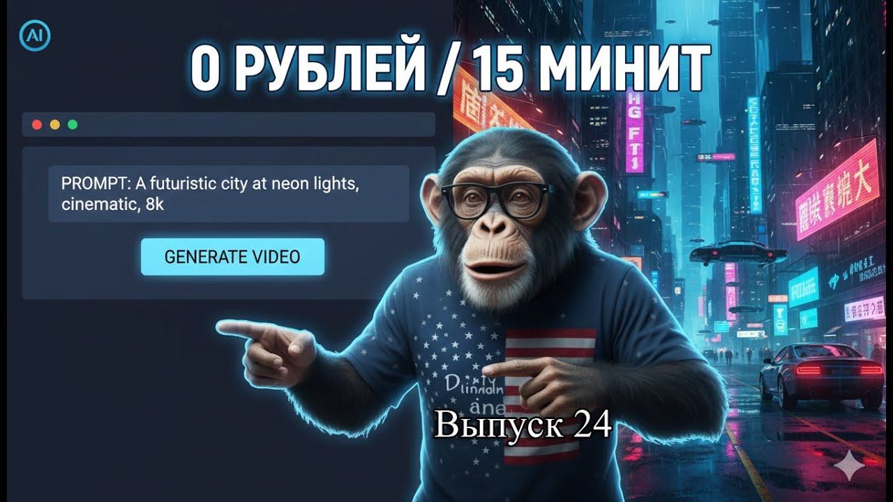 Как создать видео шедевр с помощью ИИ за 15 минут: Полный туториал 🤖🎥