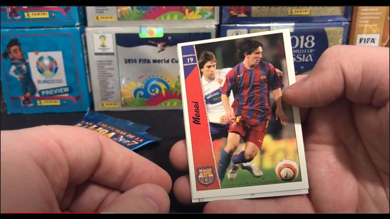 Old La Liga Pack Opening -Megacracks & Mundi Cromo from 06/07 & 07/08 -Chasing Messi & Aguero Rookie