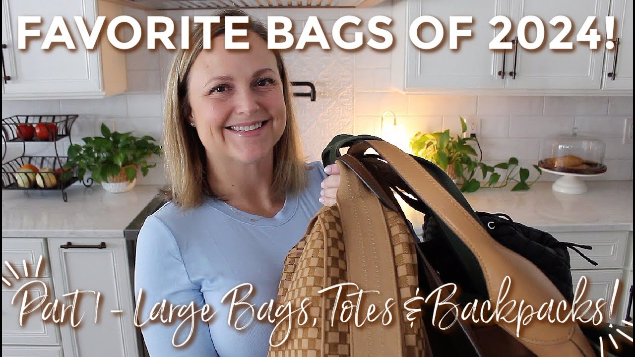 Favorite Bags of 2024! | Part 1 - Large Bags, Totes & Backpacks! | GatorMOM