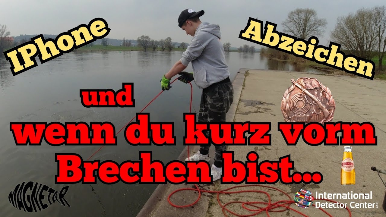 IPhone, Abzeichen und Brechreiz! Magnetfischen mit Paul 🧲 Magnetar The Beast, RC Nitro Reely Rex X