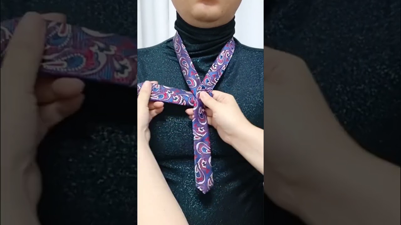 Learn How to Tie a Tie in 1 Minute| Perfect Tie Knot Every Time #TieTips #FashionHacks #tie