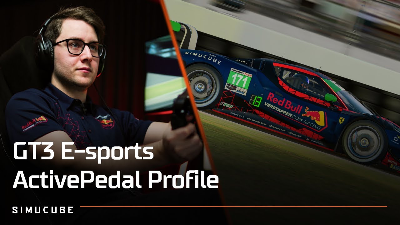 Sim Racing Champion and Team Redline Driver - Gianni Vecchio Ferrari 296 GT3 Pedal Profile
