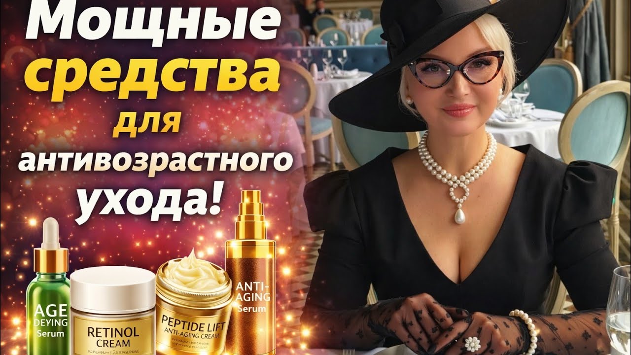 Новые МОЩНЫЕ средства для антивозрастного ухода 2026 | Что реально работает после 40? 💎✨#antiaging