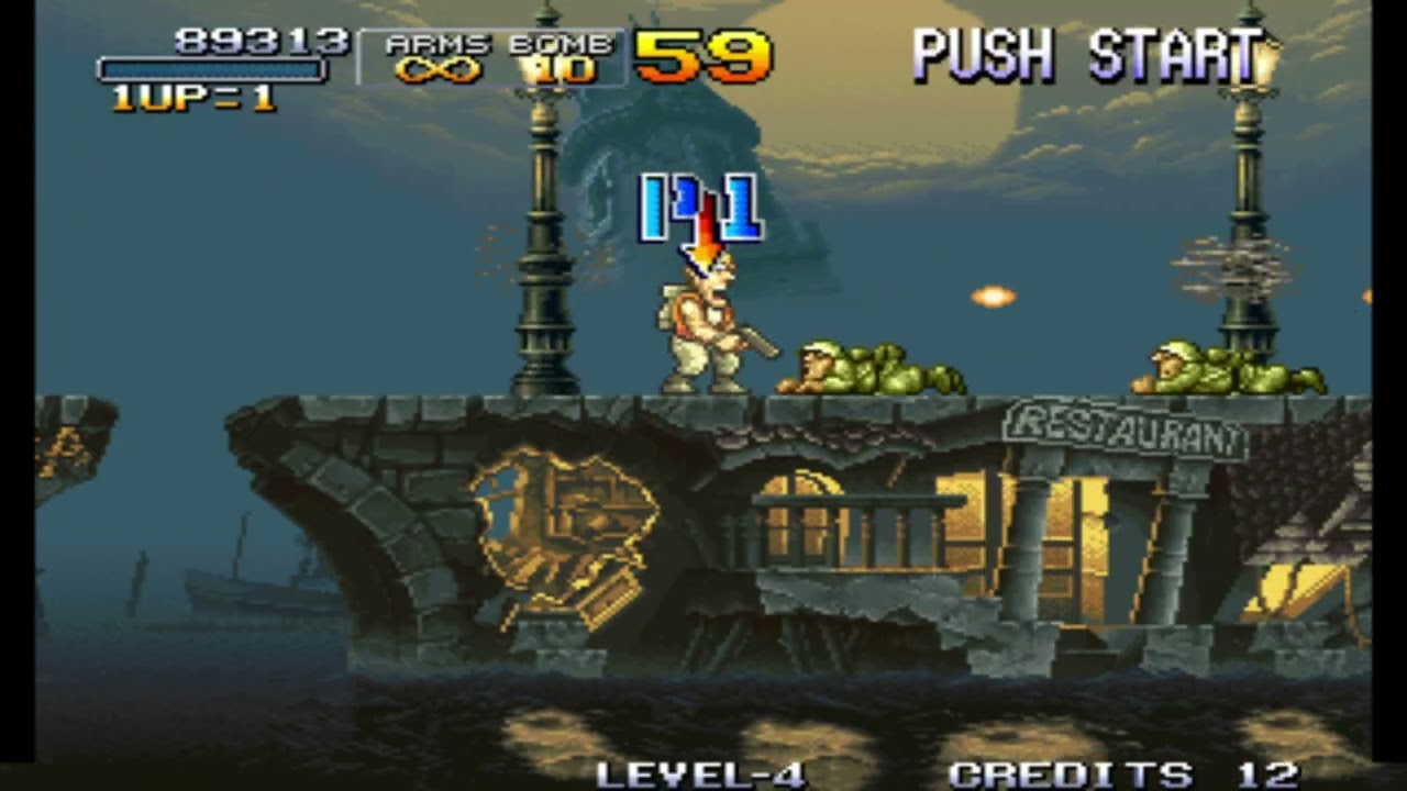 METAL SLUG 1 JUEGO COMPLETO FULL GAMEPLAY MISSION 2