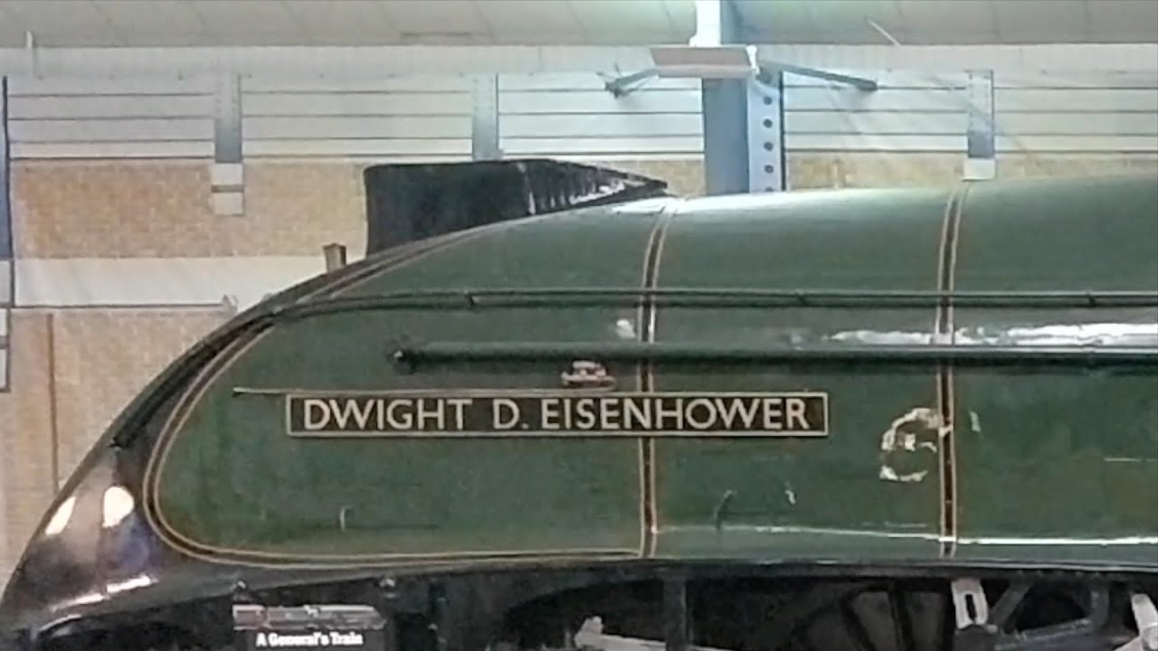 A4 60008 and friends at the National Railroad Museum, Green Bay, Wisconsin 20 Sept 23